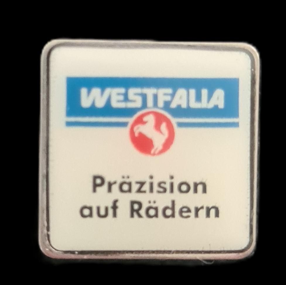 Westfalia speld- vierkant, Verzenden, Nieuw, Speldje of Pin