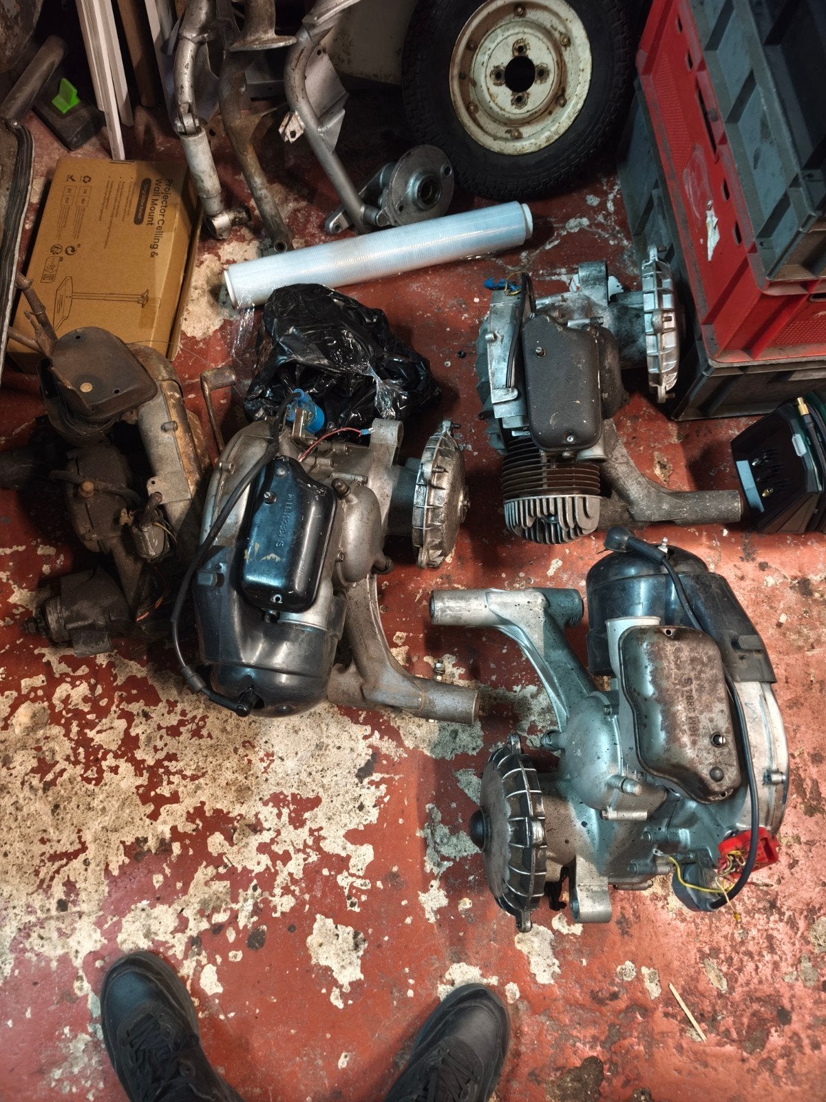 Lot motor Piaggio Vespa oldtimers, Ophalen of Verzenden, Overige typen
