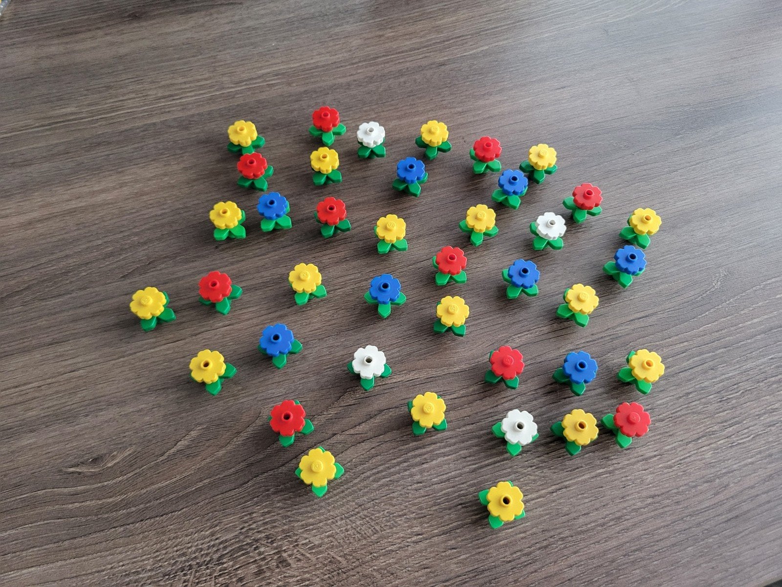 Set 15. 40x Lego classic bloemen / flowers Vintage, Ophalen of Verzenden, Zo goed als nieuw, Losse stenen, Lego