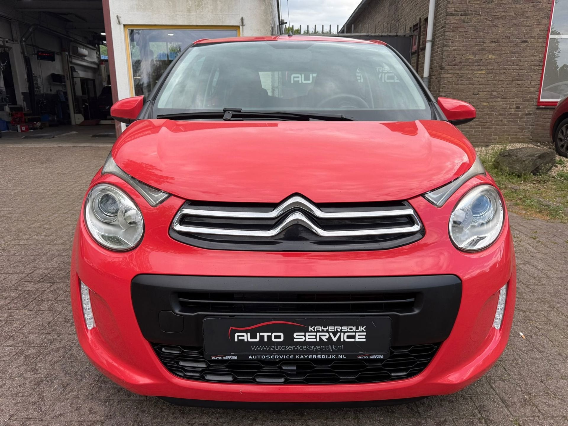 Citroen C1 1.0 e-VTi Airscape Feel Edition Weinig KM.!|Airco, Auto's, Voorwielaandrijving, Stof, Gebruikt, Zwart