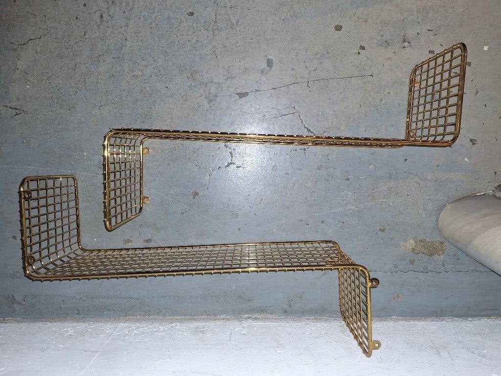 Gouden wandrekjes ikea, Ophalen, Gebruikt