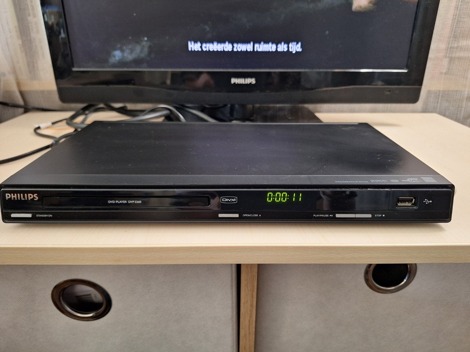 Philips DVP3260/12 DVD-speler met afstandsbediening, Ophalen, Gebruikt, Dvd-speler, Philips
