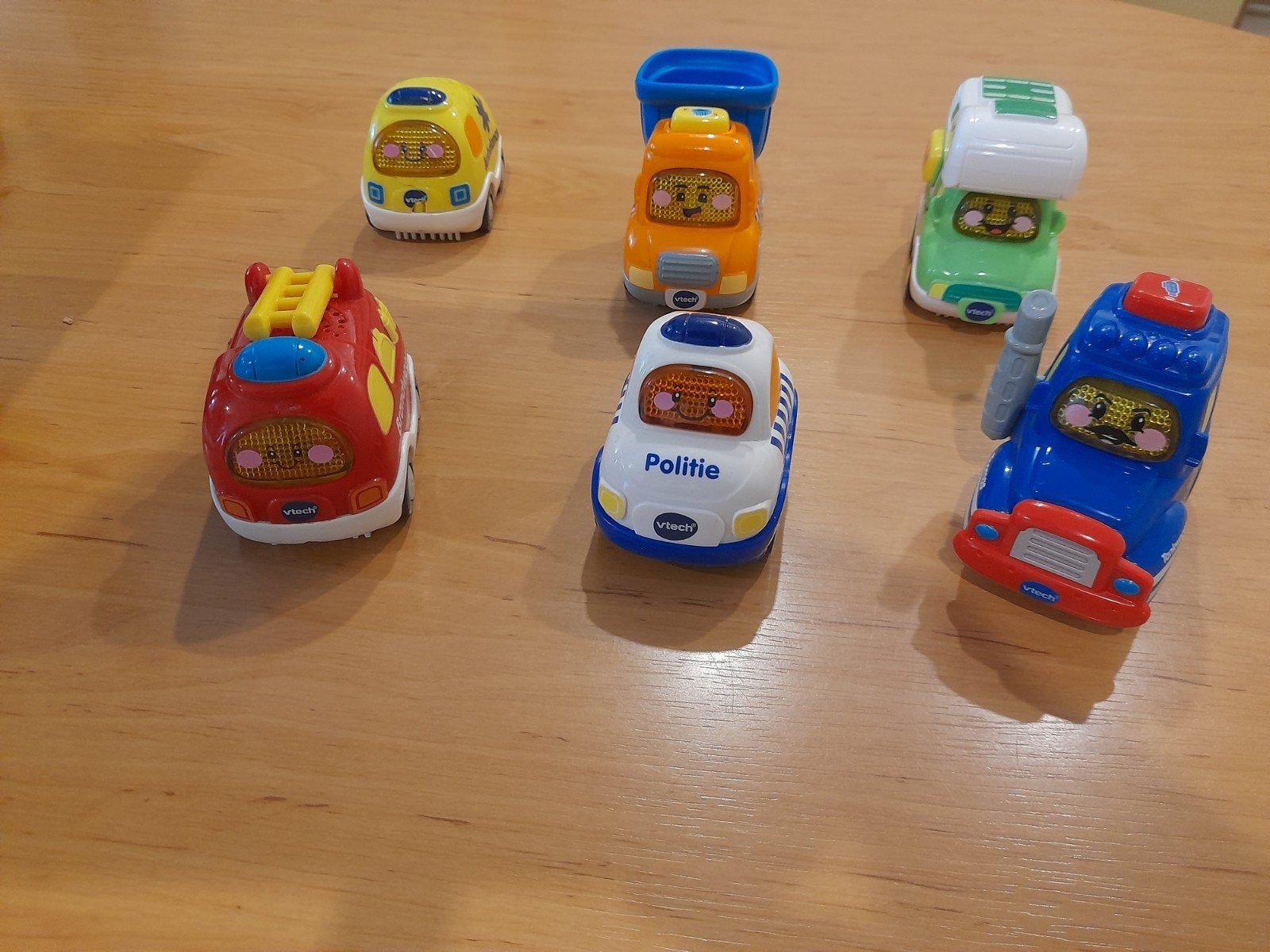 Vitech autootjes met een naam., Ophalen of Verzenden, Zo goed als nieuw