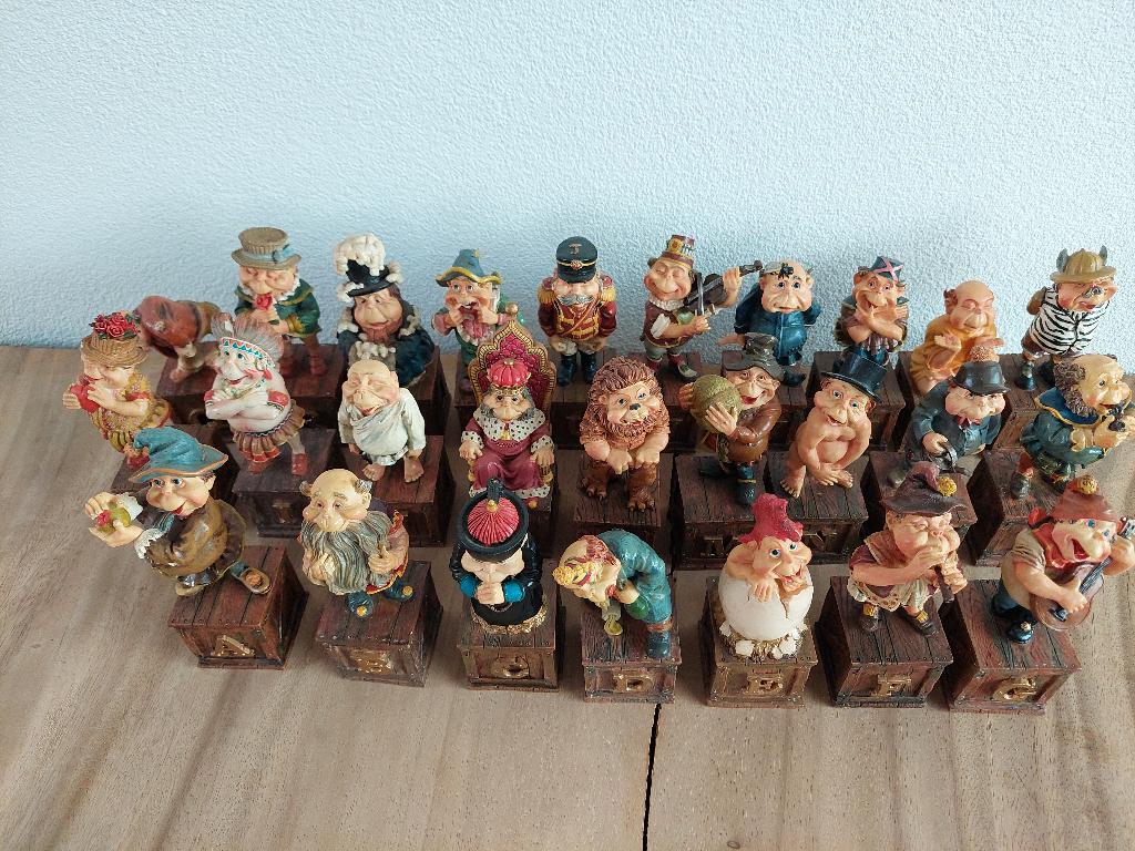 Efteling Laaf: complete alfabet, Efteling, Ophalen of Verzenden, Zo goed als nieuw, Beeldje of Poppetje