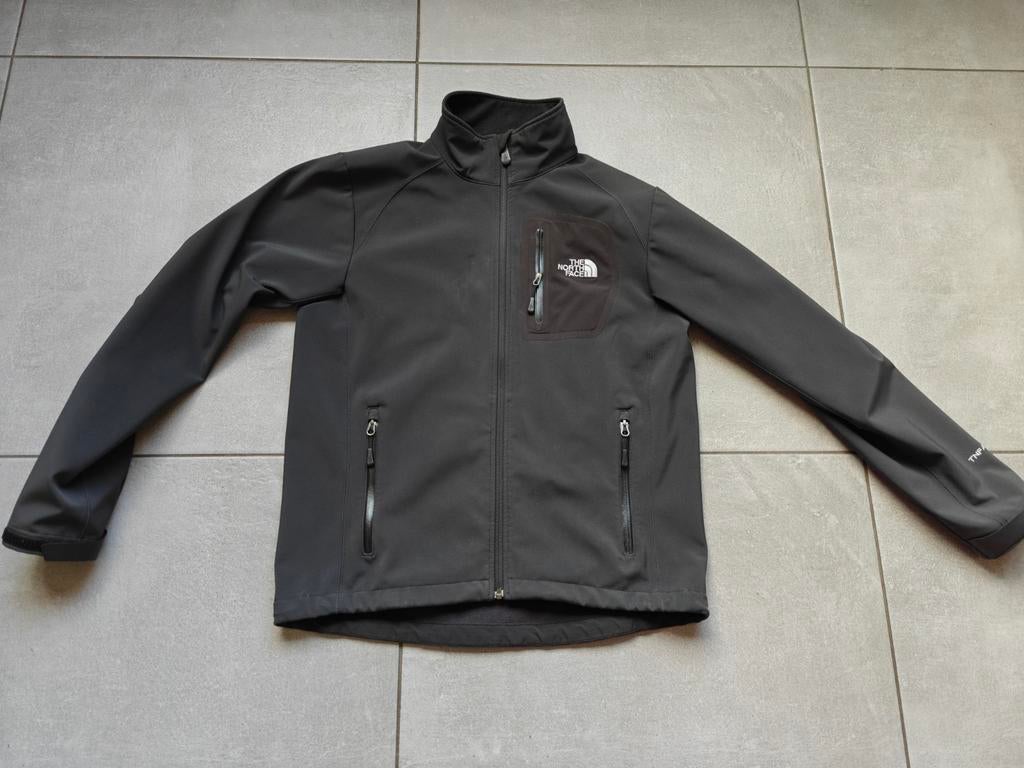 The North Face softshell jas maat M, Ophalen of Verzenden, Zo goed als nieuw, Blauw