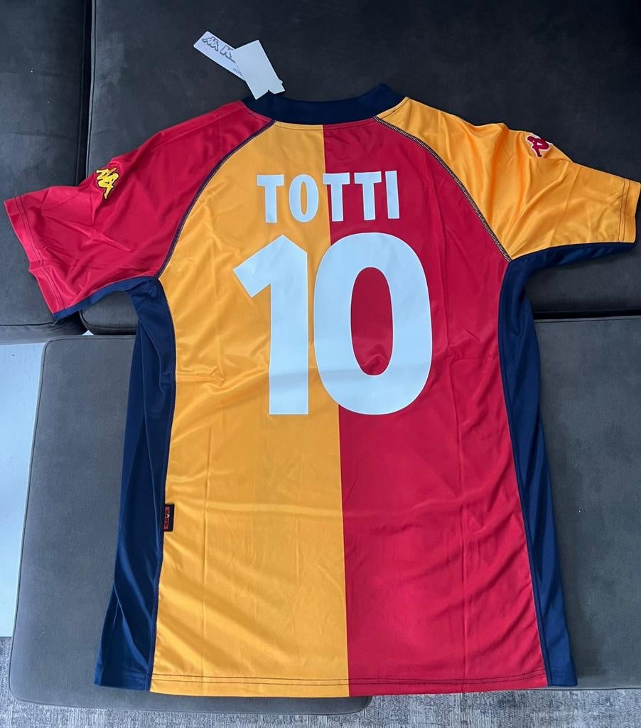 Retro Voetbalshirt Totti maat XL, Maat XL, Ophalen of Verzenden, Nieuw, Shirt