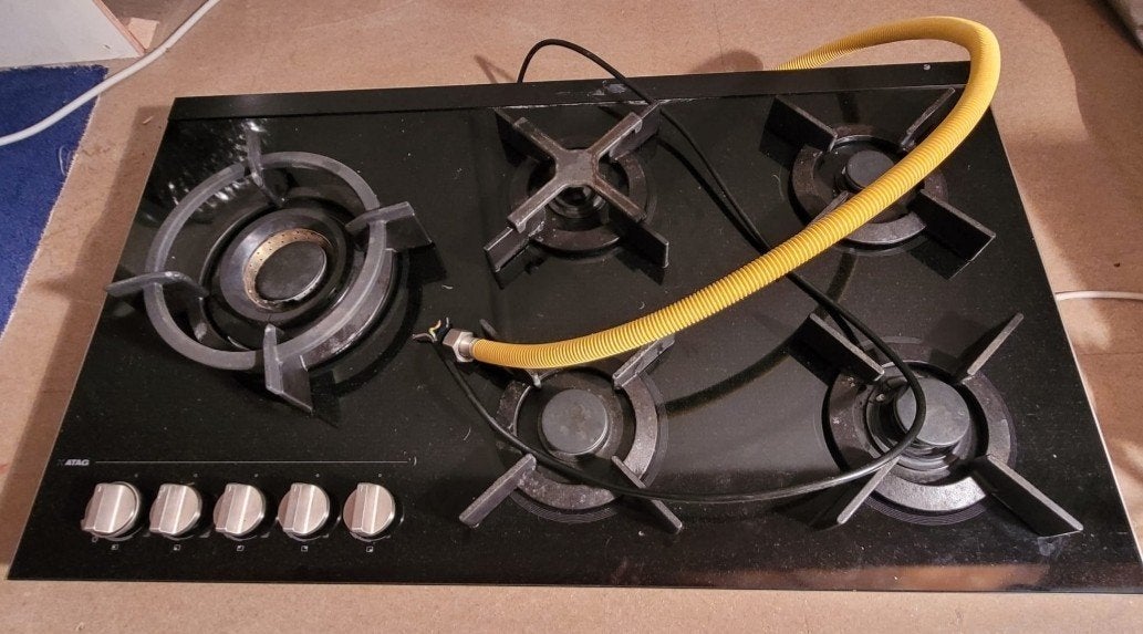 ATAG gaskookplaat, Ophalen, Gebruikt, Inbouw, Gas