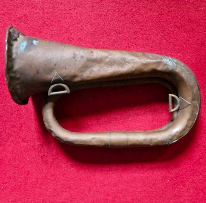 Relic ww2 wo2 Franse Couesnon Legerbugel - Mei 1940, Ophalen of Verzenden
