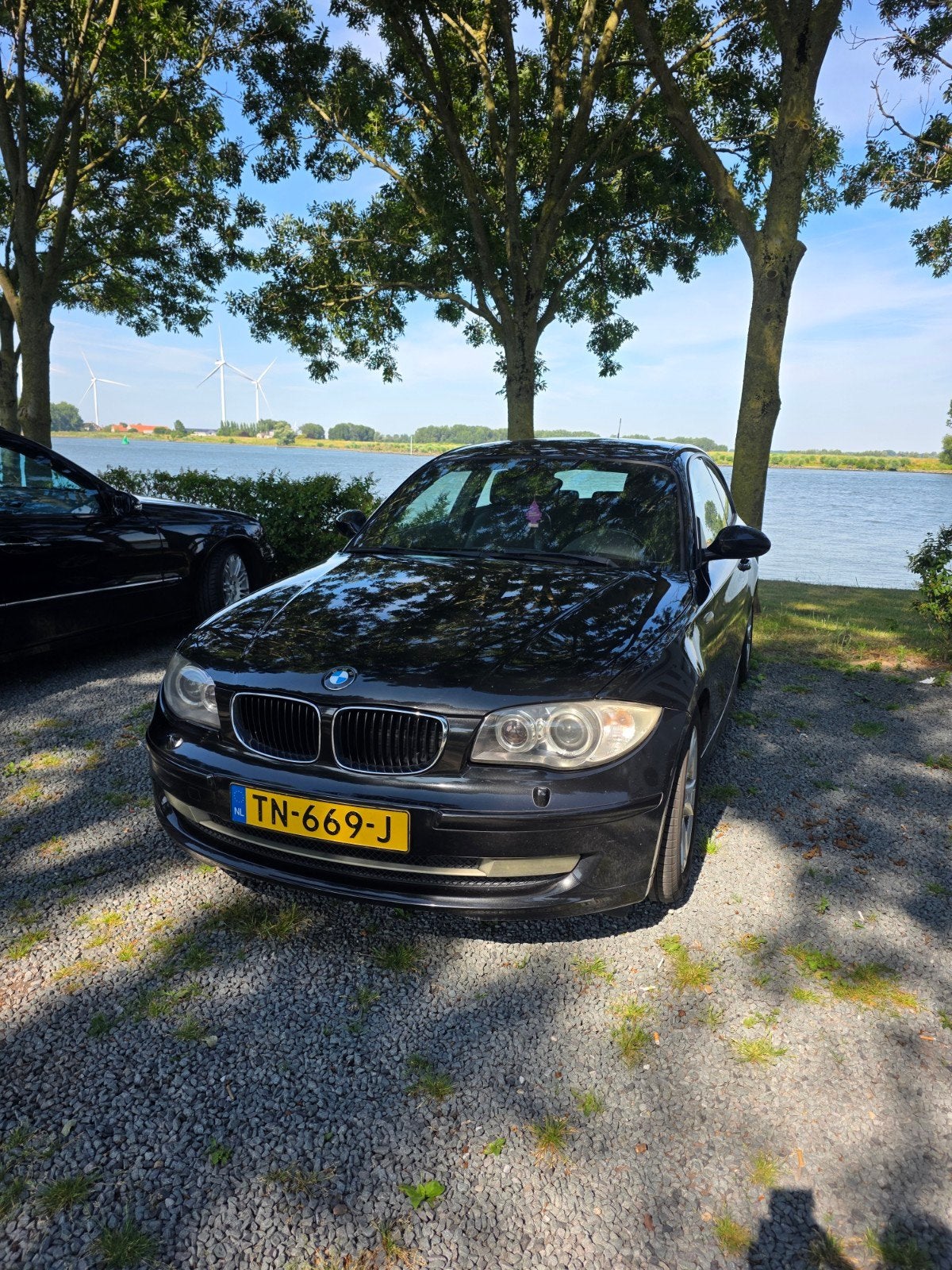 BMW 1-Serie 2.0 118I 3DR 2007 Zwart, Auto's, BMW, 1-Serie, Achterwielaandrijving, 1995 cc, Zwart
