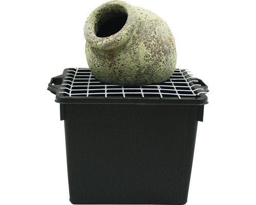 Tuinfontein Orange "terracotta kruik" 21x31x26 cm, Tuin en Terras, Ophalen of Verzenden, Zo goed als nieuw, Waterornament