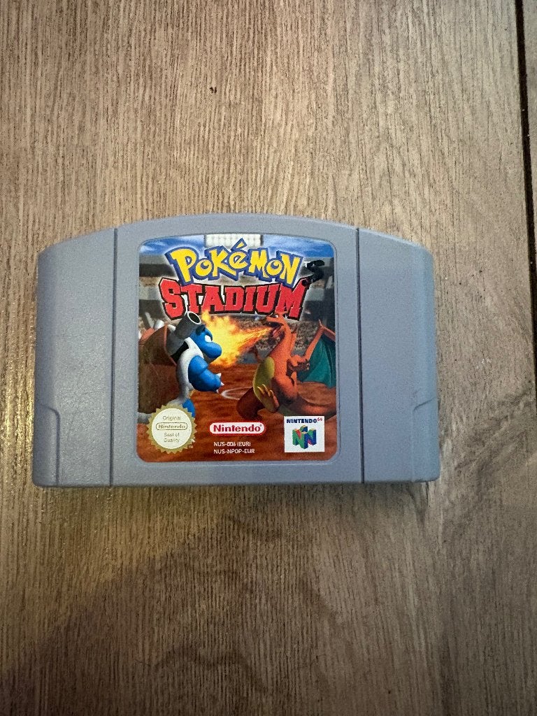 Pokémon Stadium Nintendo 64 N64 PAL Origineel, 1 speler, Ophalen of Verzenden, Gebruikt, Vanaf 3 jaar