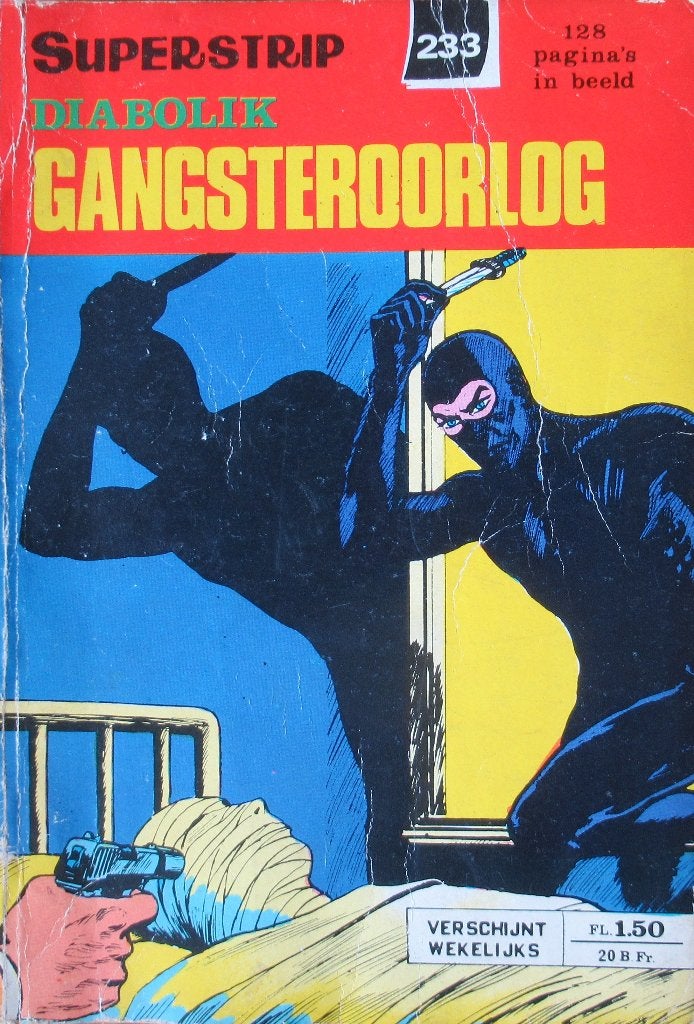 Diabolik - Gangsteroorlog, Eén stripboek, Ophalen of Verzenden, Gelezen