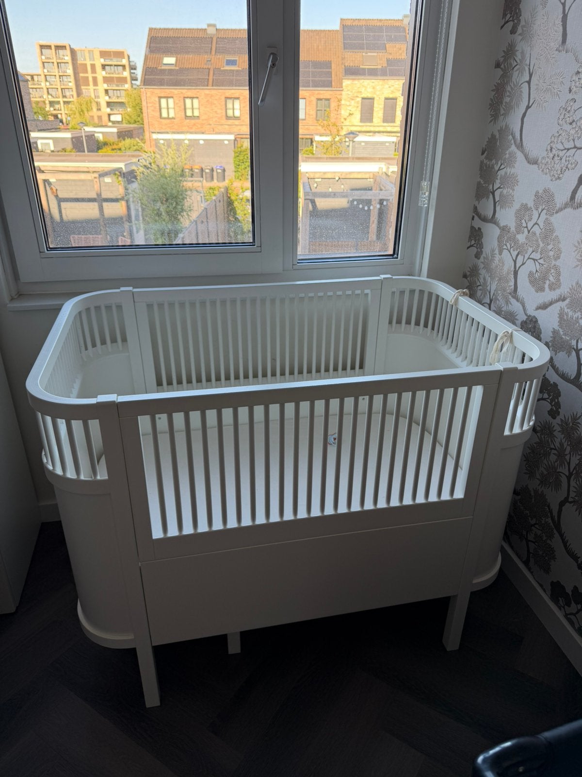 Sebra meegroeibed (baby & junior), Ophalen, Zo goed als nieuw, Ledikant