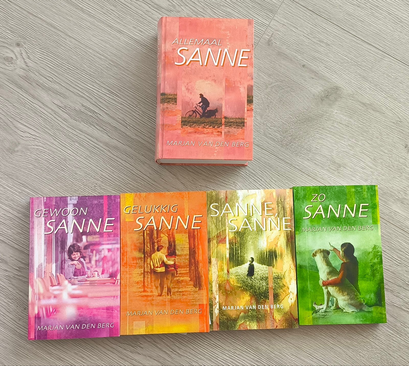 Sanne boekenreeks van Marjan van den Berg (5 boeken), Boeken, Ophalen of Verzenden, Zo goed als nieuw, Marjan van den Berg, Nederland