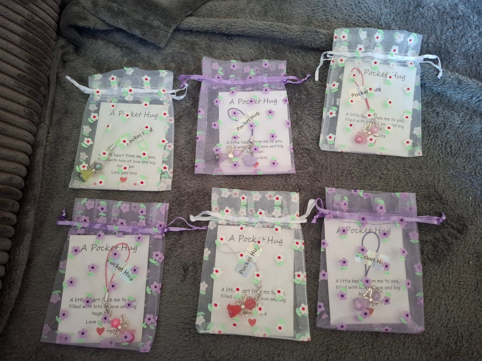 30x Handgemaakte Engeltjes - Pocket Hugs, Ophalen of Verzenden, Nieuw