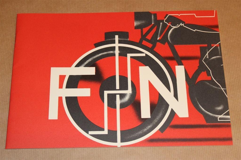 Zeldzame catalogus FN motoren - 1933 !!, Boeken, Motoren, Zo goed als nieuw, Ophalen of Verzenden