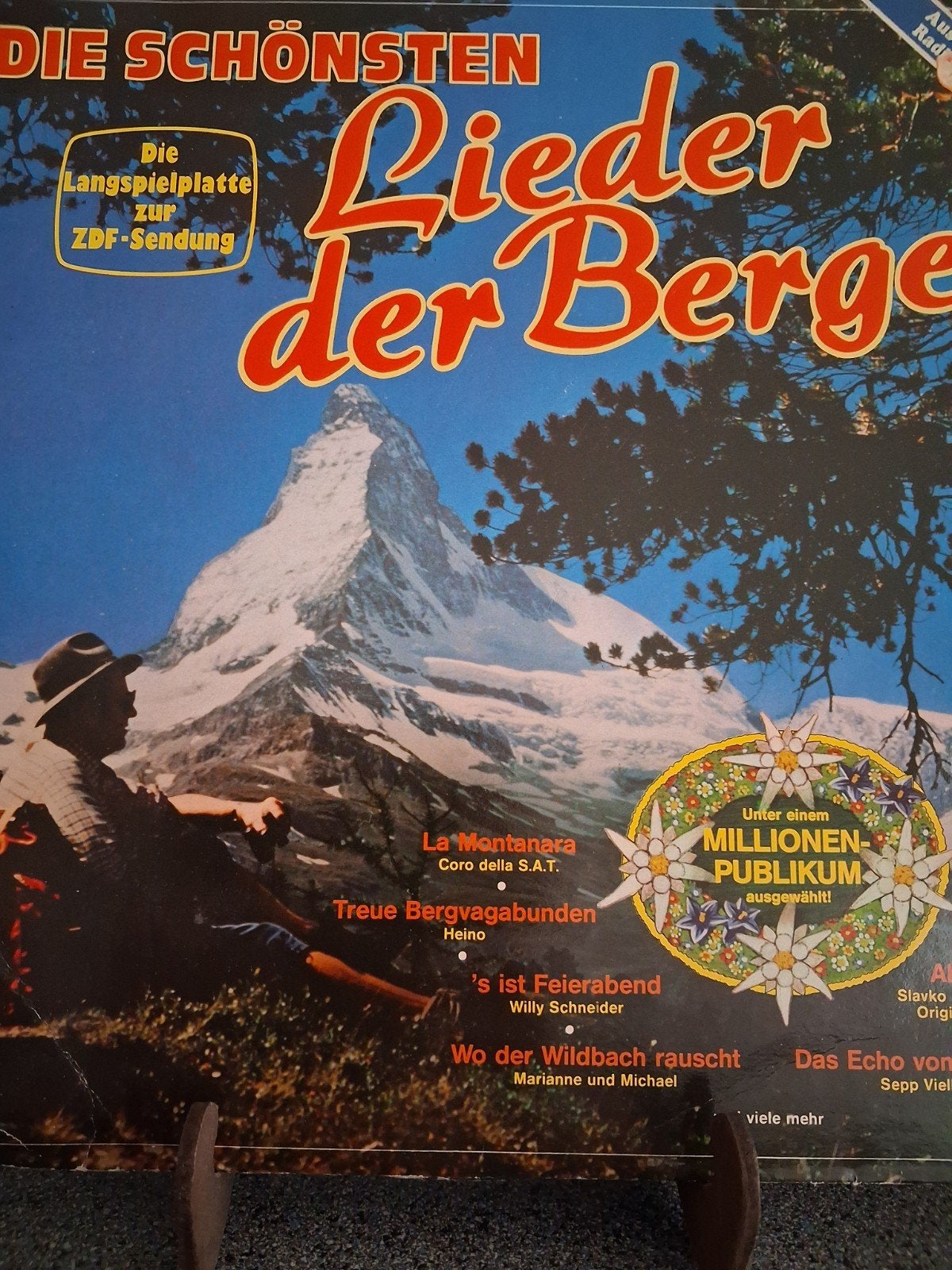 DIE SCHÓNSTEN LIEDER DER BERGE LP, Ophalen of Verzenden, Zo goed als nieuw, Overige formaten, Overige genres
