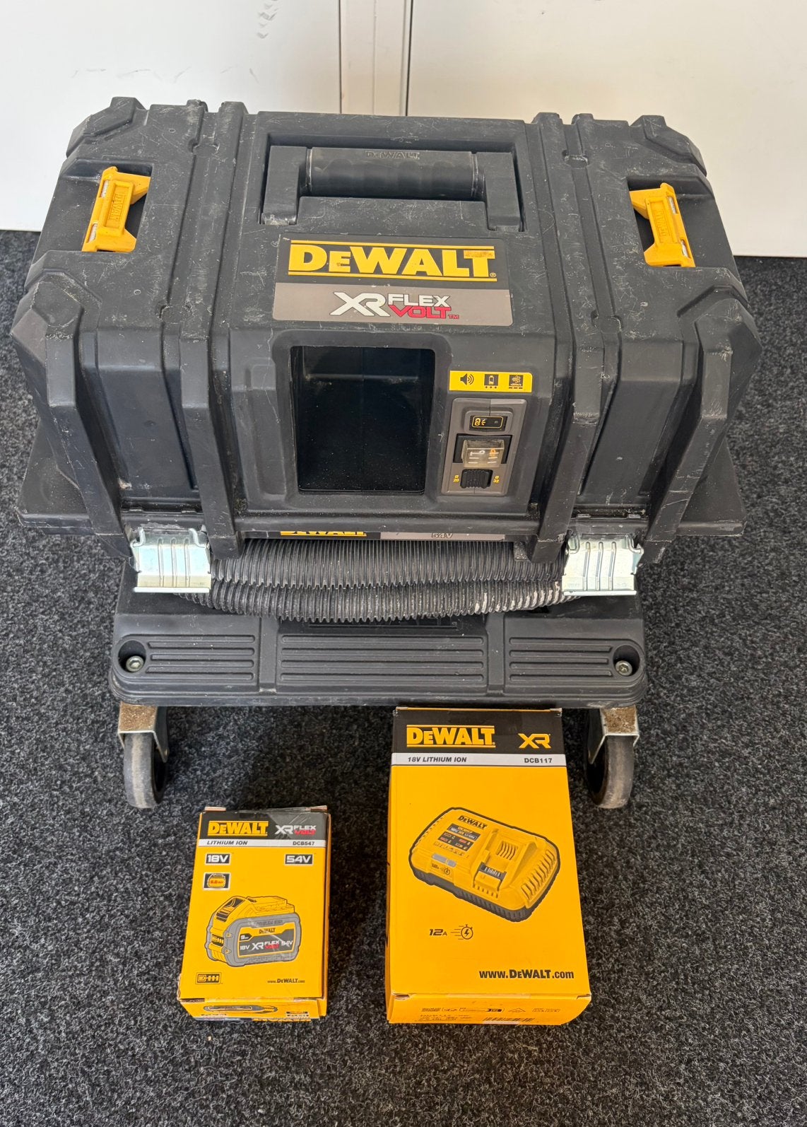 DeWalt DCV586MT2 | XR FLEXVOLT accu bouwstofzuiger, Ophalen, Zo goed als nieuw