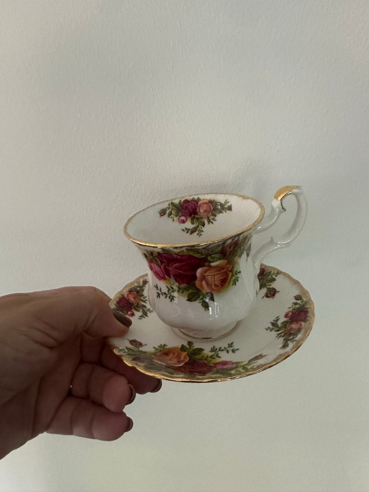 Royal Albert Old Country Roses  Kopjes (7 stuks), Ophalen of Verzenden