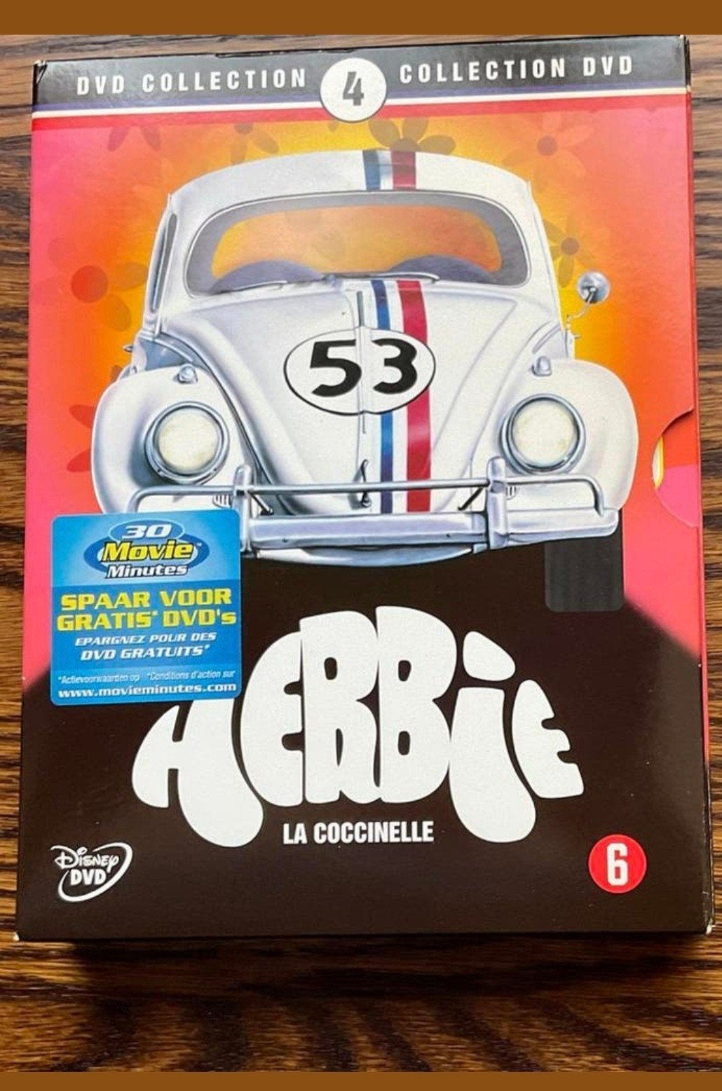 Herbie DVD Collectie met 4 films - De Kever met nummer 53, Gebruikt, Alle leeftijden, Ophalen of Verzenden, Familie