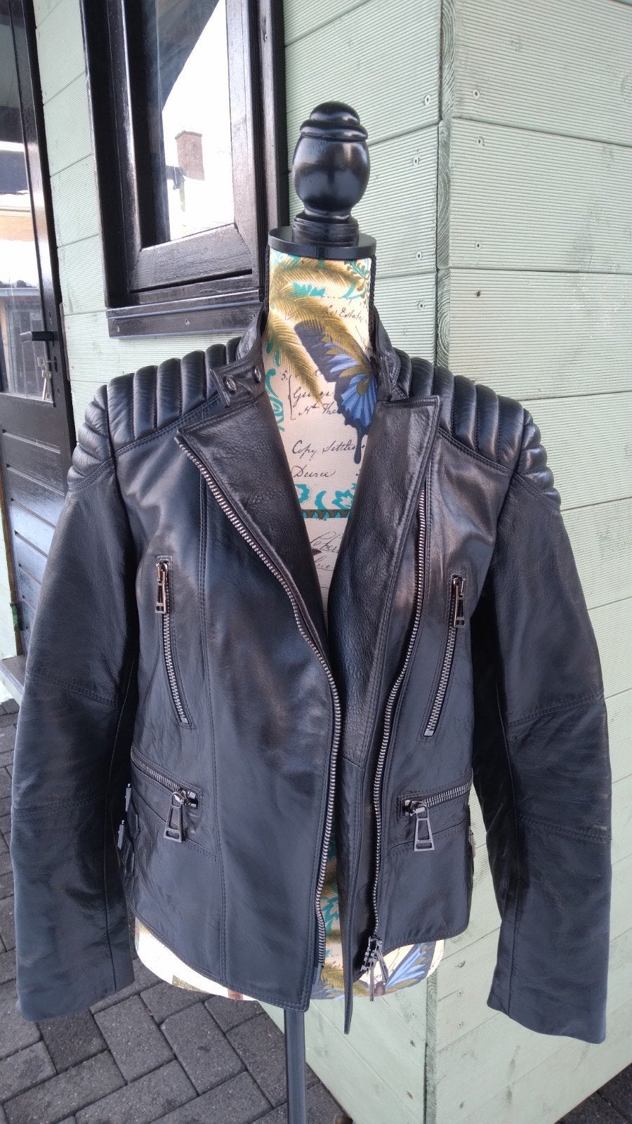 Belstaff jas motorjas 38EU/44IT, Maat 38/40 (M), Verzenden, Zwart, Nieuw