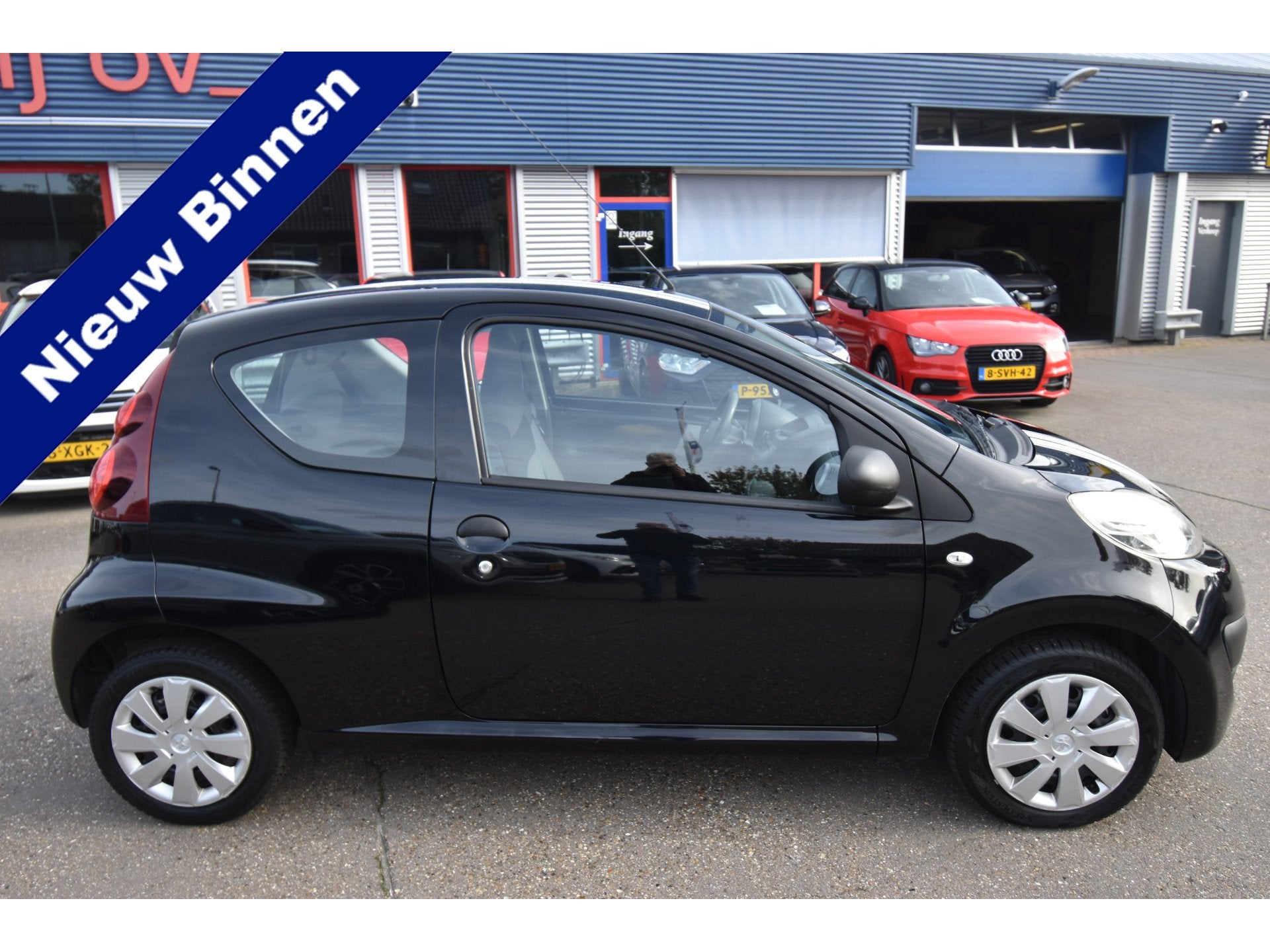 Peugeot 107 1.0 Access Accent , RCD SPELER , ST BEKR ,, Voorwielaandrijving, Euro 5, Stof, Gebruikt