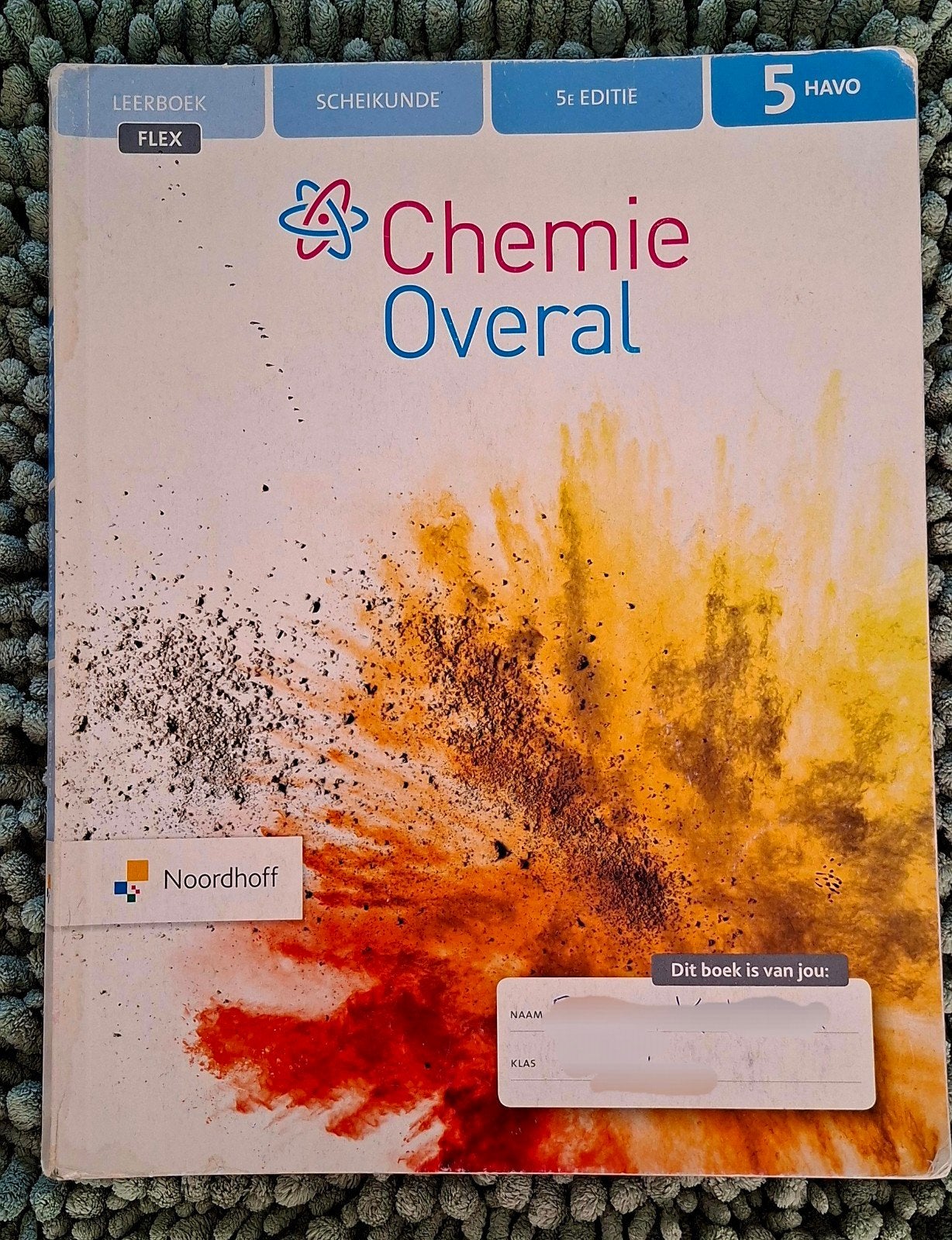 Scheikunde schoolboek "Overal Chemie" Havo 5, Ophalen of Verzenden, Gelezen, HAVO, Scheikunde