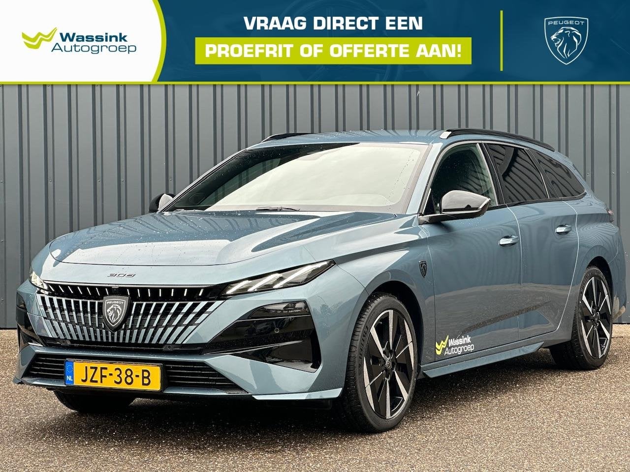 Peugeot E-308 Sw EV 54kWh 156pk GT I AGR Alcantara Stoel I A, Automaat, Gebruikt, Stoelverwarming, 154 pk