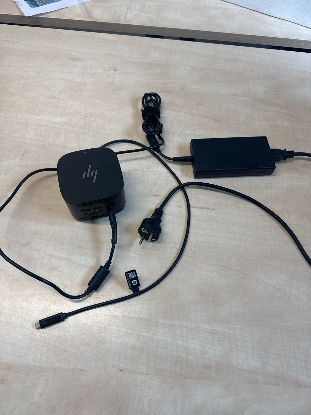 HP Thunderbolt Dock 120W G2 - Docking station voor laptop, Ophalen of Verzenden, Gebruikt, Docking station, Laptop