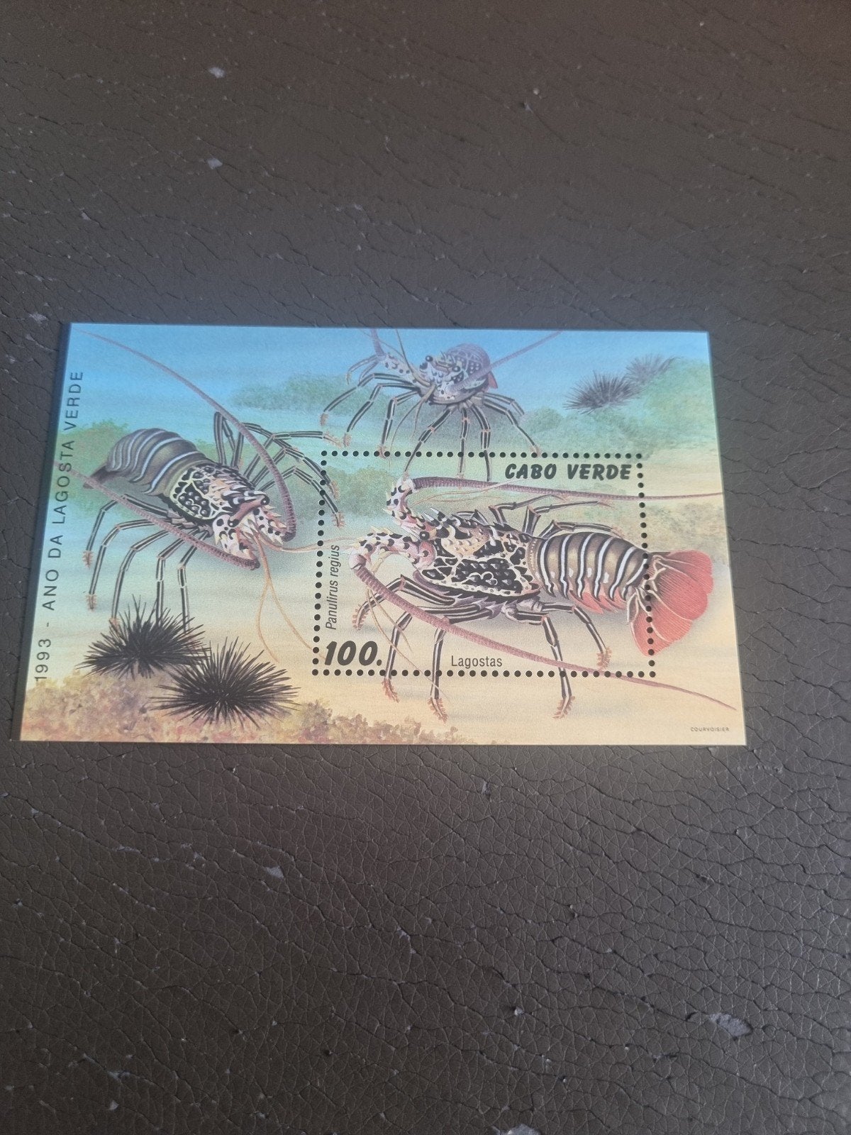 Kaapverdië postzegel 1993 - Kreeften, Ophalen of Verzenden