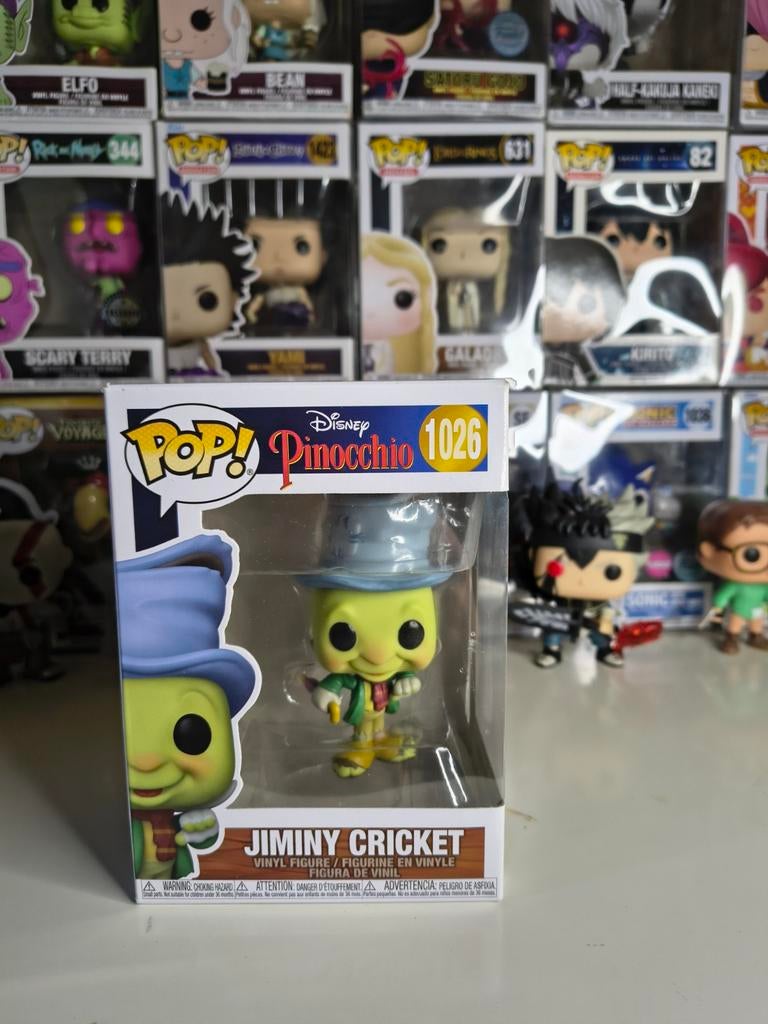 Funko Pop! Disney Pinocchio Jiminy Cricket #1026, Kinderen en Baby's, Ophalen of Verzenden, Nieuw