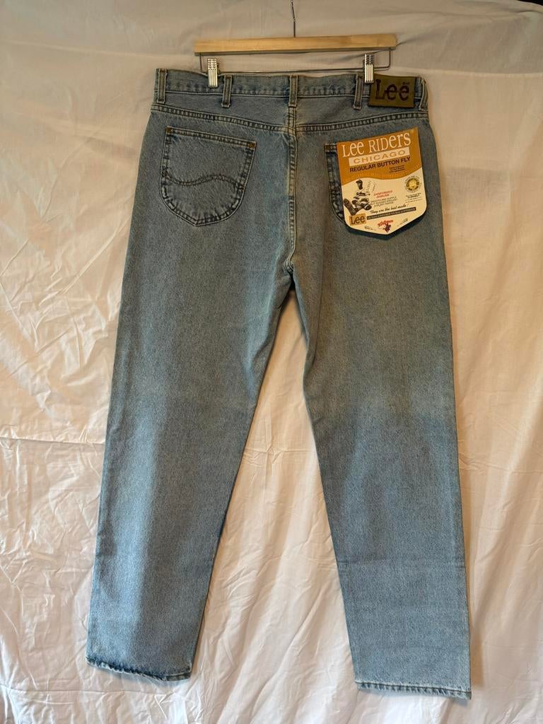 RARE! 1993 Vintage Lee Riders Chicago Jeans - Nieuw met labe, Kleding | Dames, Ophalen of Verzenden, Nieuw, Blauw, Overige jeansmaten