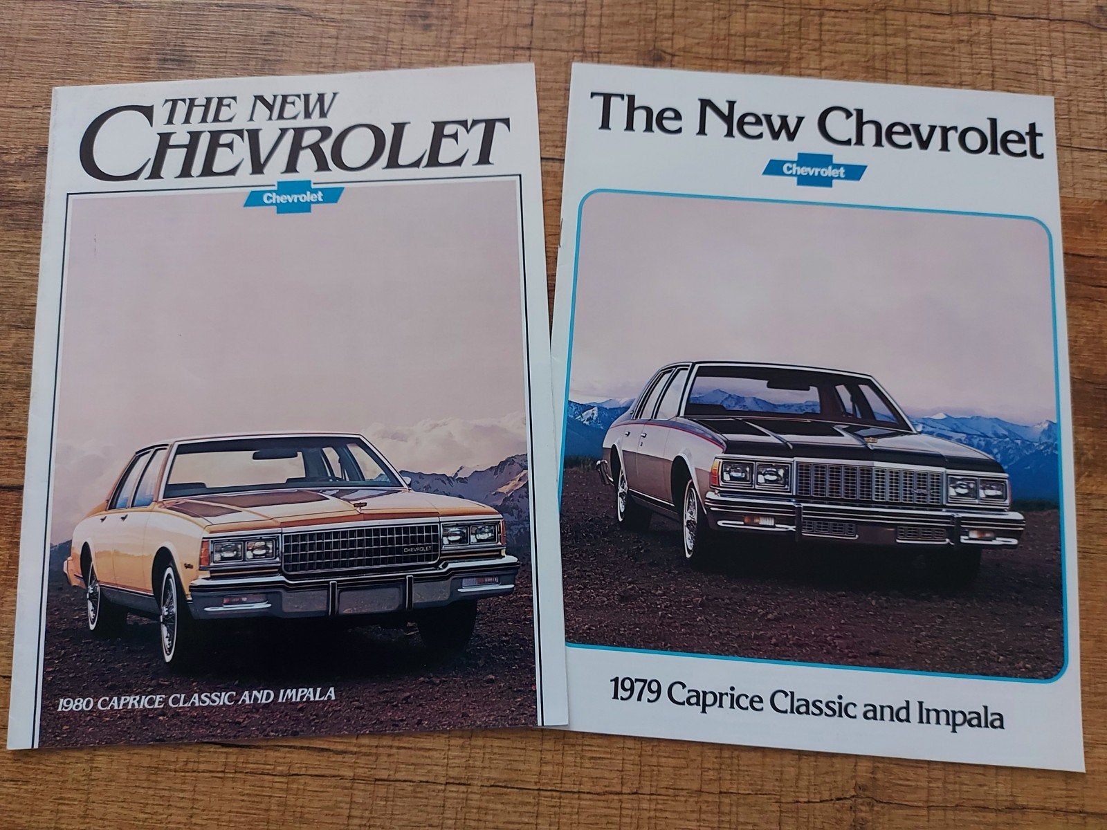 2x Chevrolet Impala & Caprice usa folders, Ophalen of Verzenden, Zo goed als nieuw, Chevrolet