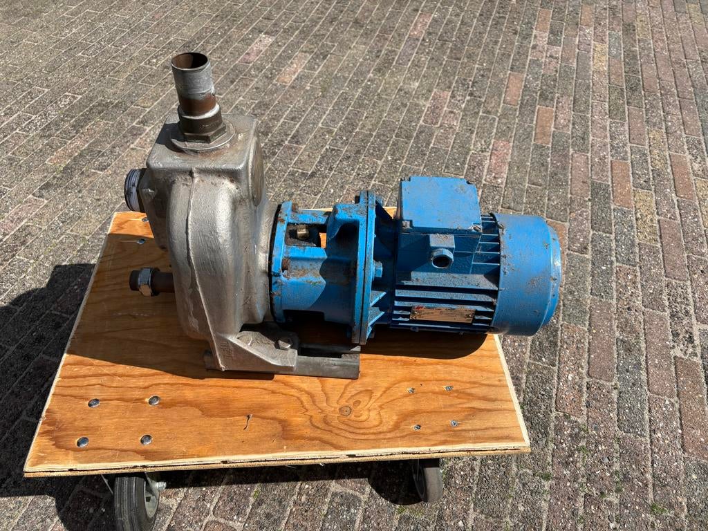 Zware Stork RVS Zelfaanzuigende Pomp. 380v - Hoog Debiet, Ophalen, Gebruikt, Elektrisch, Overige typen