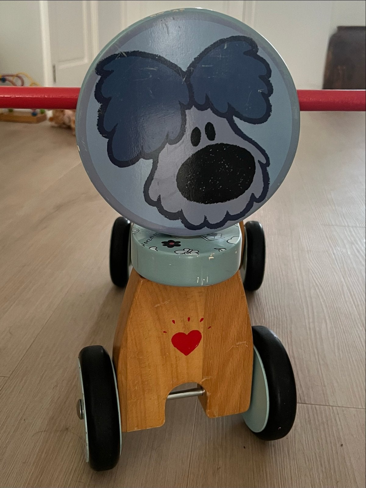 Woezel en Pip Houten Loopfiets, Ophalen of Verzenden, Gebruikt, Loopfiets