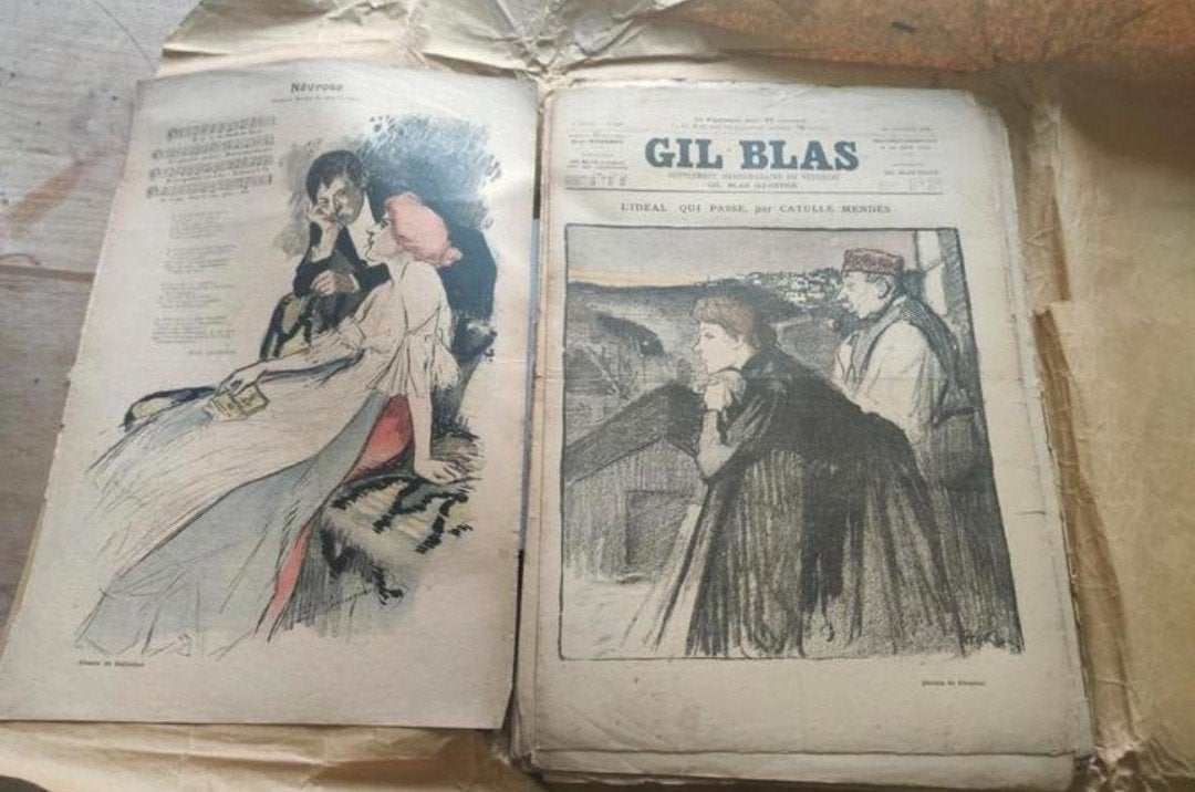 Gil Blas, uitgegeven tussen 1892 en 1897, Ophalen
