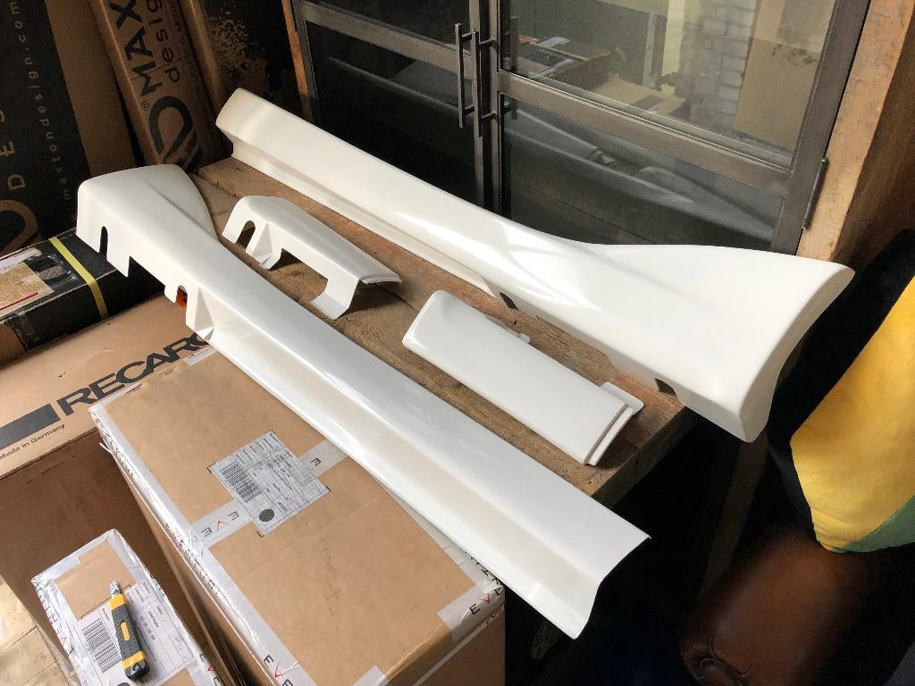 JapPower Mazdaspeed style sideskirt set - Mx5 Mx-5 NB NB-FL