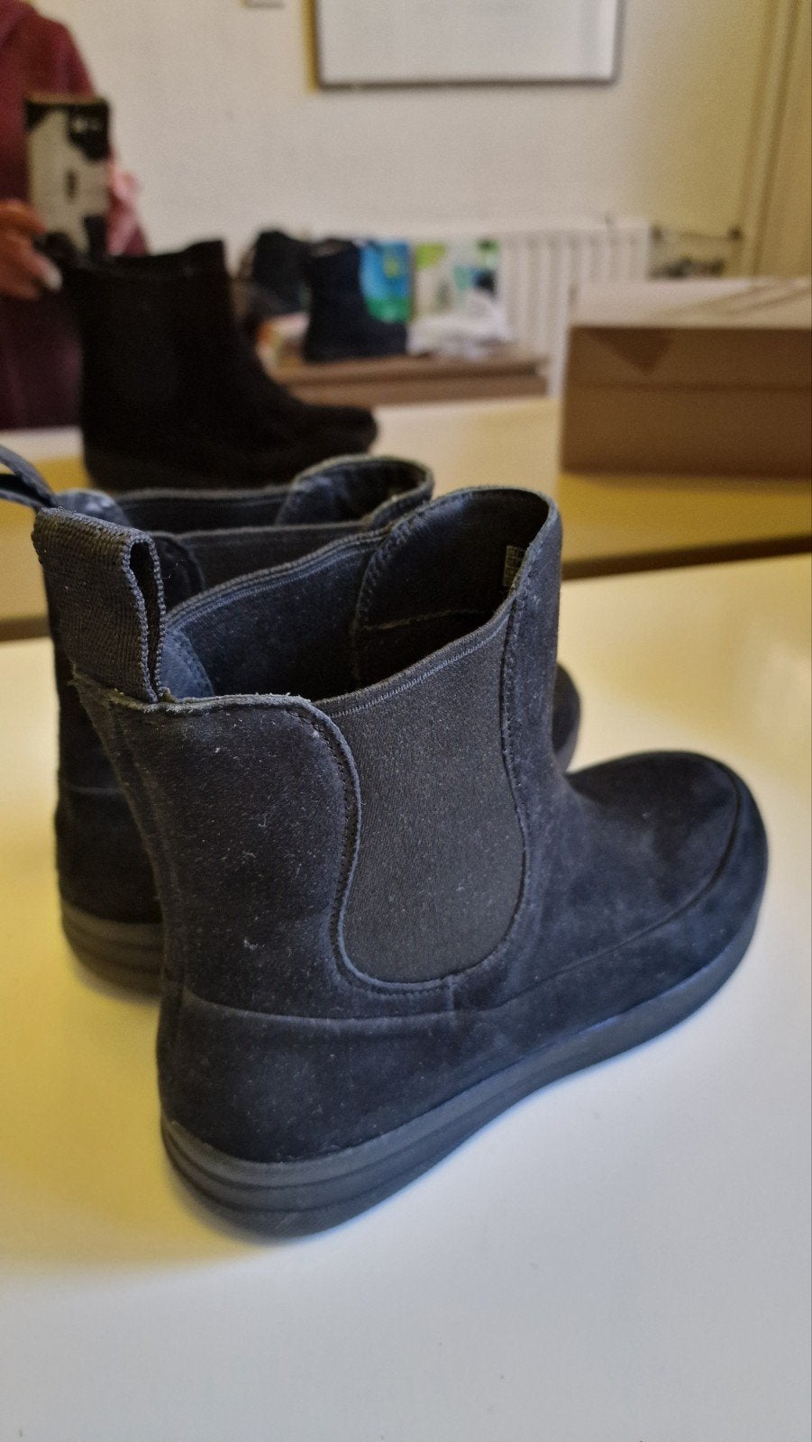 Fitflop instap laarzen suede zwart 38, Kleding | Dames, Schoenen, Ophalen of Verzenden