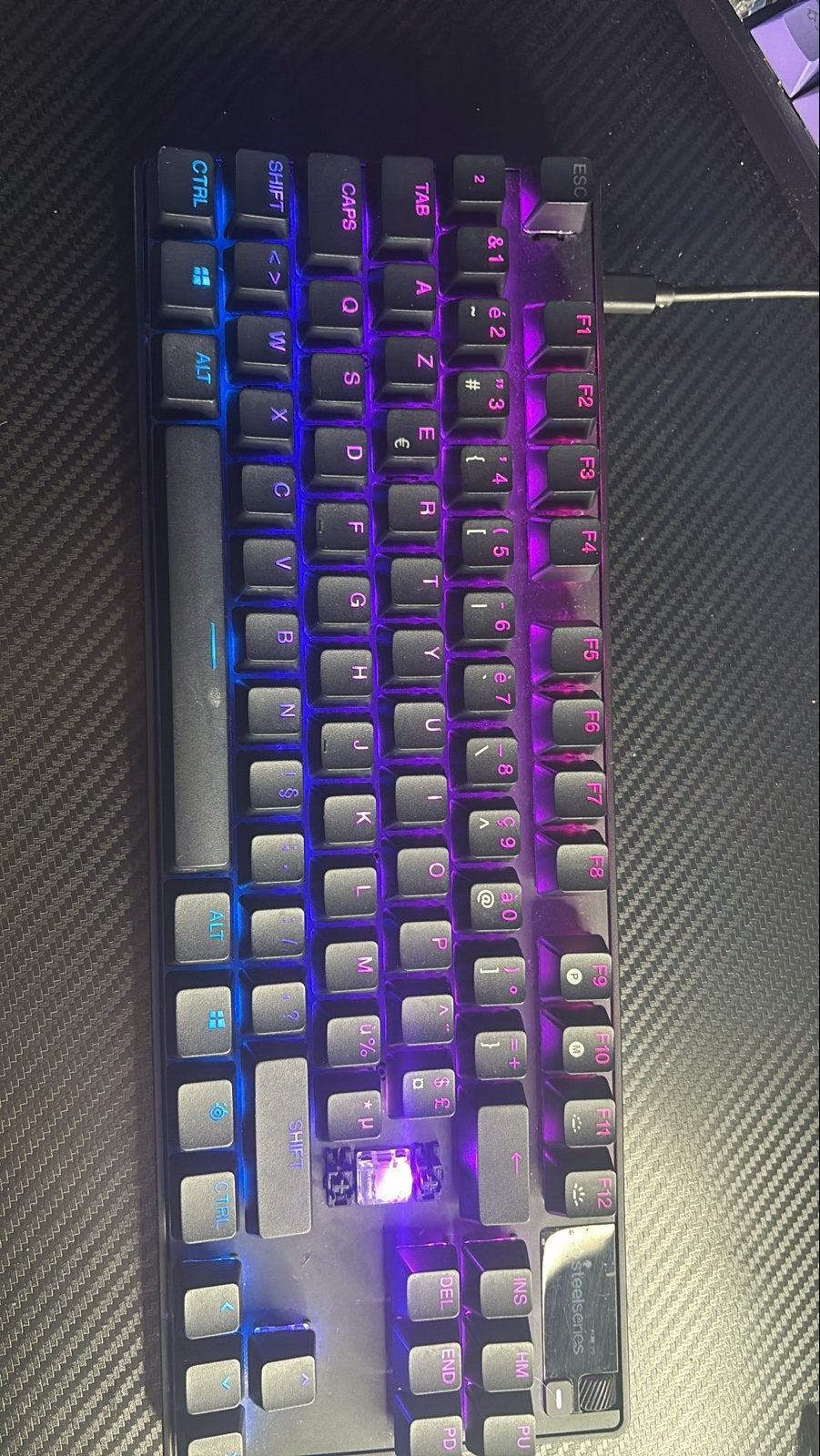 SteelSeries Apex Pro TKL Gaming Toetsenbord - Qwerty, Computers en Software, Ophalen, Gaming toetsenbord, Refurbished, Qwerty