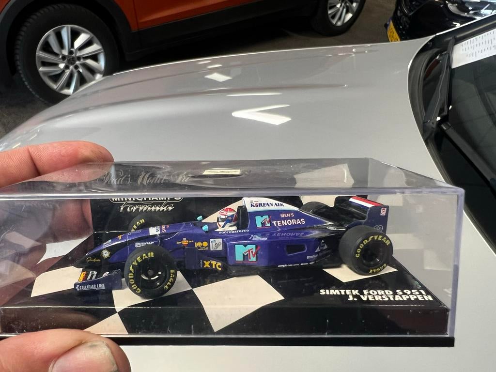 Minichamps Simtek Ford S951 J. Verstappen Formule 1, Ophalen of Verzenden, Gebruikt, Formule 1