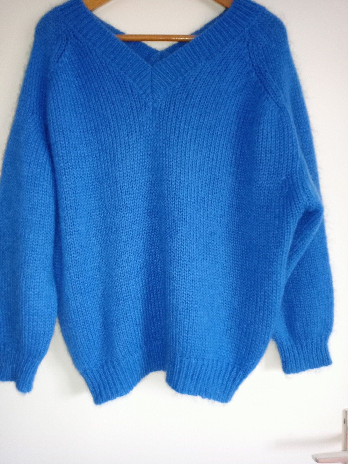 By o la la Glam V-hals trui, 50% Super Kid Mohair 18% lana h, Maat 42/44 (L), Ophalen of Verzenden, Zo goed als nieuw, By o la la Glam