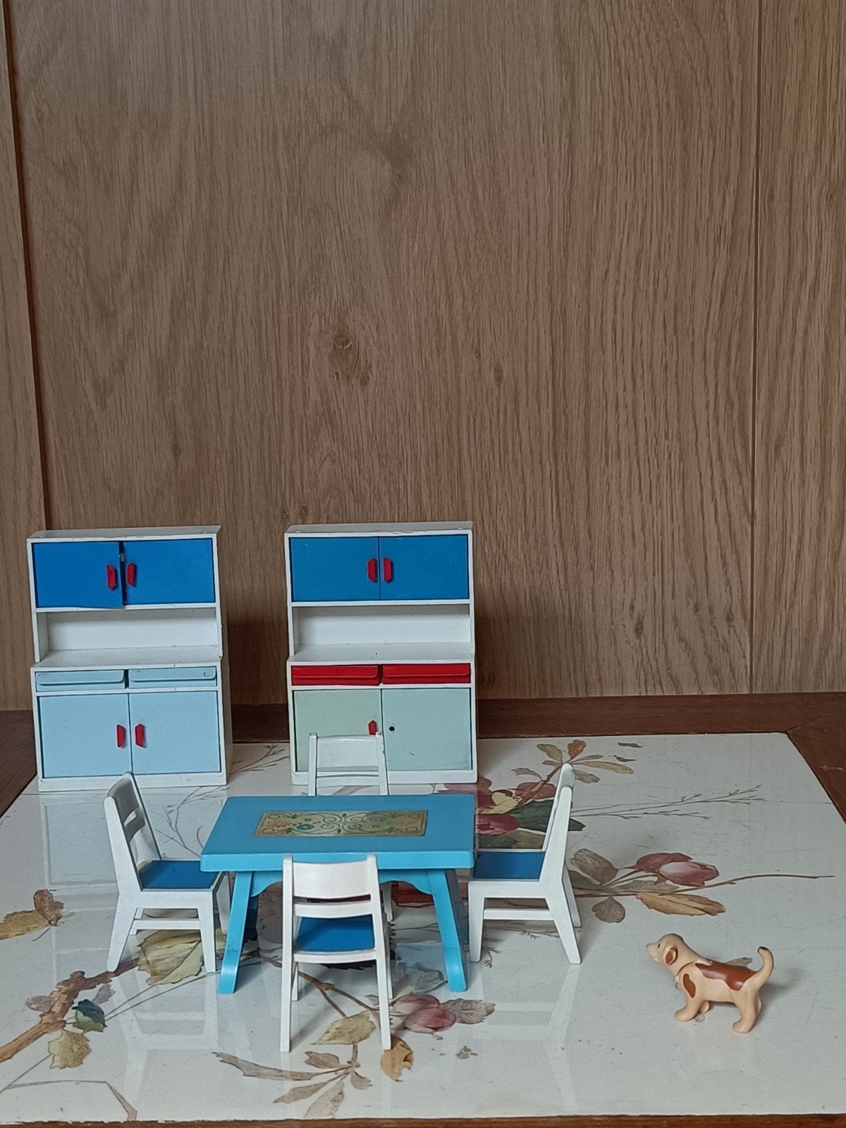 vintage keukentje poppenhuis jaren '60, Ophalen of Verzenden, Gebruikt, Poppenhuis