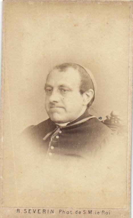 CDV - R. Severin - Noordeinde 109 - Den Haag - Bisschop?, Gebruikt, Verzenden, Foto, Klederdracht