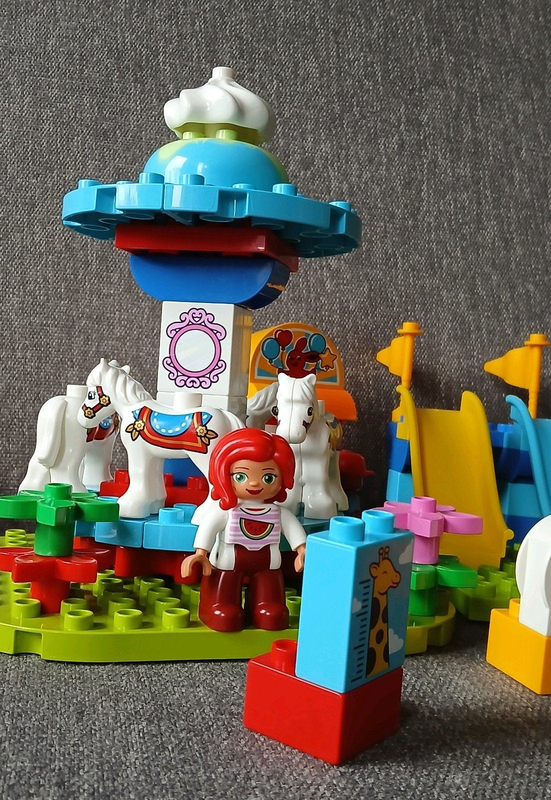 Duplo: Familiekermis, Kinderen en Baby's, Speelgoed | Duplo en Lego, Ophalen of Verzenden, Zo goed als nieuw, Duplo, Complete set