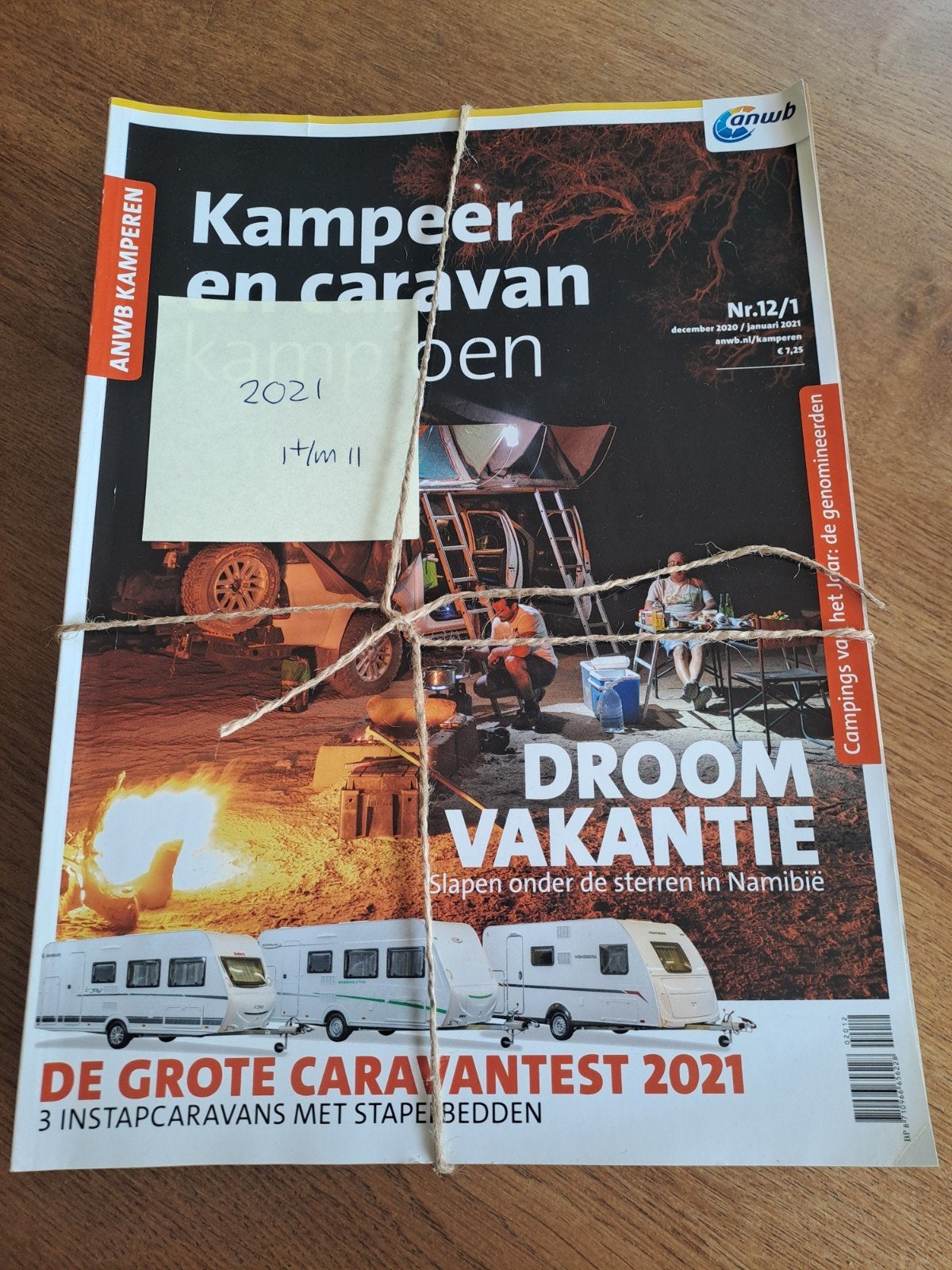 ANWB Kampeer en Caravan Kampioen 2021 (11 nummers), Ophalen of Verzenden, Gelezen