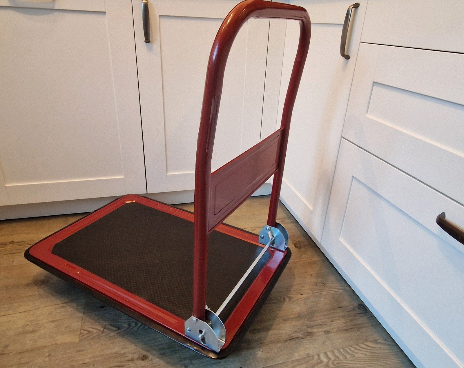 Nette inklapbare stalen plateauwagen tot 150 kg! te koop, 100 liter of meer, Ophalen of Verzenden, Transportkar
