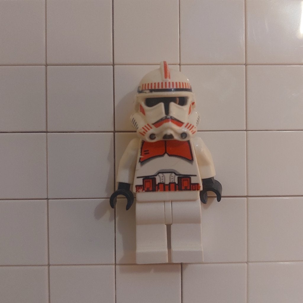 LEGO Star Wars Minifig - Clone Trooper - sw0091, Ophalen of Verzenden, Zo goed als nieuw