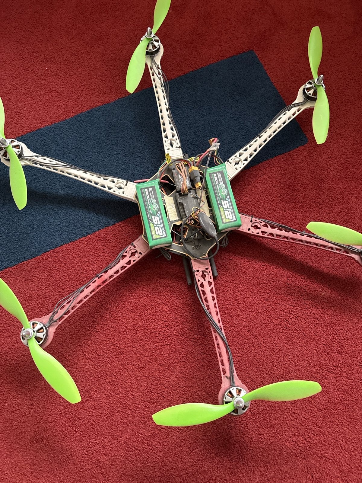 DJI F550 hexacopter APM 2.6 GPS met zender vliegklaar, Ophalen, Gebruikt, Overige merken, Geen camera