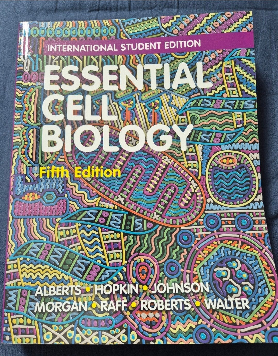 Essential Cell Biology - Fifth Edition, Boeken, Alberts, Hopkin, Johnson, Morgan, Raff, Roberts, Walter, Zo goed als nieuw, Beta