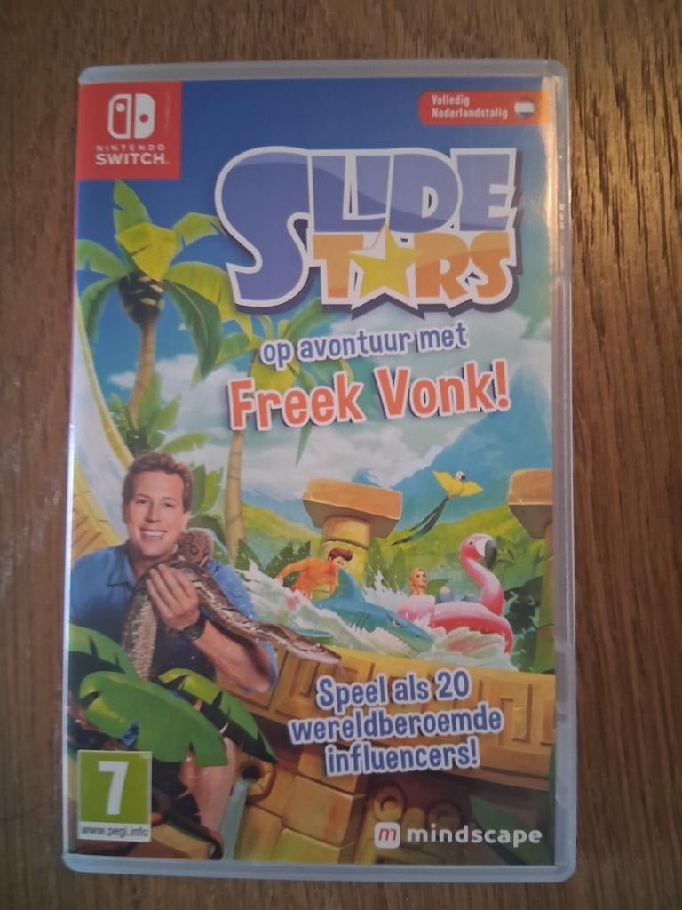 Slide Stars op avontuur met Freek Vonk Nintendo Switch, Spelcomputers en Games, Games | Nintendo Switch, Avontuur en Actie, Gebruikt